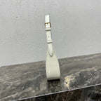 CELINE SHOULDER 20 BAG TERENCE IN WHITE PATENT CALFSKIN