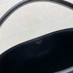 CELINE MINI 19 LOUISE BAG IN BLACK SMOOTH CALFSKIN