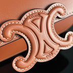 CELINE CLASSIQUE TRIOMPHE 22 TAN SMOOTH CALFSKIN