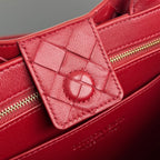 BOTTEGA VENETA SMALL ANDIAMO 29 IN RED LAMBSKIN