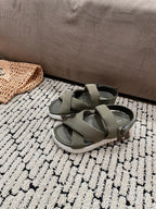 HERMES ELECTRIC SANDAL SHADOW CALFSKIN