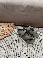 HERMES ELECTRIC SANDAL SHADOW CALFSKIN