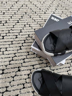 HERMES ELECTRIC SANDAL BLACK CALFSKIN