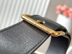 LOUIS VUITTON CAPUCINES SOUPLE GM 38 IN BLACK SMOOTH CALFSKIN GOLD HARDWARE