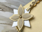 LOUIS VUITTON CAPUCINES EAST-WEST MINI 22 IN BANANA YELLOW TAURILLON GOLD HARDWARE