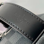 LOUIS VUITTON LOCKER DOPP KIT 23 IN GREY BLACK DAMIER GRAPHITE CANVAS