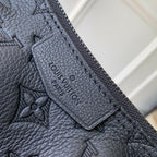 LOUIS VUITTON HAMAC BAG 28 IN BLACK MONOGRAM SHADOW