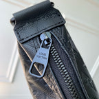 LOUIS VUITTON HAMAC BAG 28 IN BLACK MONOGRAM SHADOW