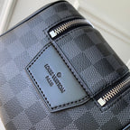LOUIS VUITTON DOPP KIT 28 IN BLACK DAMIER GRAPHITE CANVAS