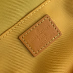 LOUIS VUITTON MONTSOURIS MESSENGER PM 20 IN PEPPER ORANGE MONOGRAM HERITAGE CANVAS