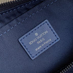LOUIS VUITTON HAMAC BAG 28 IN BLUE MONOGRAM GRADIENT CANVAS