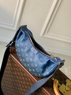LOUIS VUITTON HAMAC BAG 28 IN BLUE MONOGRAM GRADIENT CANVAS