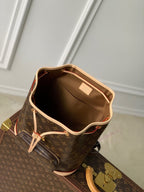 LOUIS VUITTON MONTSOURIS BACKPACK PM 30 IN BROWN MONOGRAM CANVAS