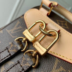 LOUIS VUITTON MONTSOURIS MINI BACKPACK 25 IN BROWN MONOGRAM CANVAS
