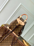 LOUIS VUITTON MONTSOURIS MINI BACKPACK 25 IN BROWN MONOGRAM CANVAS