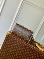 LOUIS VUITTON SPEEDY BANDOULIÈRE 20 BAG IN MULTICOLOR FLORAL CANVAS
