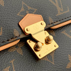 LOUIS VUITTON POCHETTE CAMILLE BAG 20 IN BROWN MONOGRAM COATED CANVAS