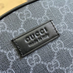 GUCCI CROSS-BODY BAG 29 BLACK CANVAS