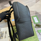 GUCCI BACKPACK 34 IN BLACK CALFSKIN