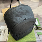 GUCCI BACKPACK 34 IN BLACK CALFSKIN
