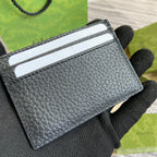 GUCCI CARD HOLDER 10 IN BLACK CALFSKIN