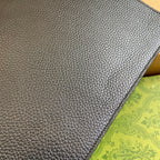 GUCCI POUCH 28 WITH  LOGO BLACK CALFSKIN