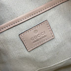 GUCCI BLONDIE MINI SHOULDER BAG 21 IN WHITE CALFSKIN