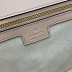 GUCCI BLONDIE MEDIUM SHOULDER BAG 32 IN BEIGE CALFSKIN GOLD HARDWARE