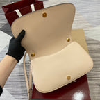 GUCCI BLONDIE MEDIUM SHOULDER BAG 32 IN BEIGE CALFSKIN GOLD HARDWARE