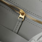 BOTTEGA VENETA MEDIUM ANDIAMO 32CM GREY LAMBSKIN