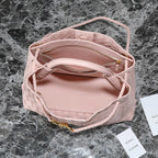 BOTTEGA VENETA MEDIUM ANDIAMO 32 IN LIGHT PINK LAMBSKIN