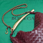BOTTEGA VENETA SARDINE 33 WITH CHAIN IN BAROLO LAMBSKIN