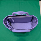 BOTTEGA VENETA Mini Cabat 20cm Purple Lambskin Ghw