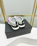 CHANEL SNEAKER IN VIOLET MIX GREY SUEDE