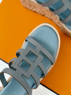 HERMES ISABELLA SANDAL SKY CALFSKIN