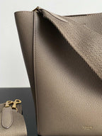 CELINE SANGLE SEAU BUCKET 24 BAG PEANUT BROWN CALFSKIN
