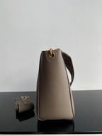 CELINE SANGLE SEAU BUCKET 24 BAG PEANUT BROWN CALFSKIN