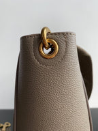 CELINE SANGLE SEAU BUCKET 24 BAG PEANUT BROWN CALFSKIN