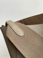 CELINE SANGLE SEAU BUCKET 33 BAG PEANUT BROWN CALFSKIN