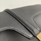 CELINE SOFT BAG 38 CALFSKIN BLACK
