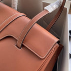CELINE SOFT BAG 32 SMOOTH CALFSKIN TAN