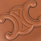 CELINE CUIR TRIOMPHE 44  TAN CALFSKIN
