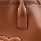 CELINE CUIR TRIOMPHE 44  TAN CALFSKIN