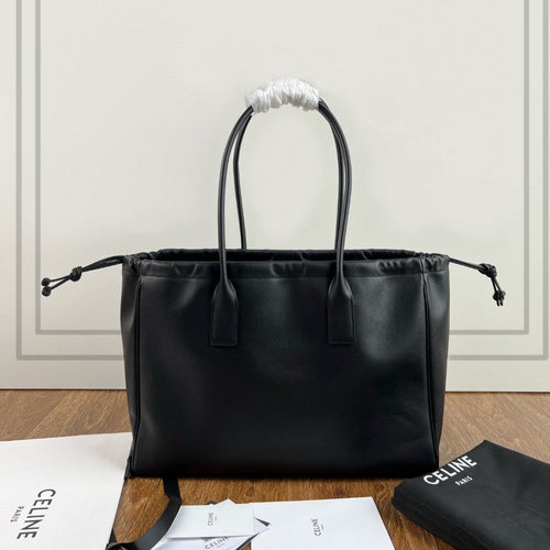 CELINE CUIR TRIOMPHE 44 BLACK CALFSKIN