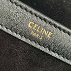 CELINE CUIR TRIOMPHE 44 BLACK CALFSKIN