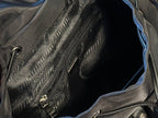PRADA DUMA 32 BACKPACK IN BLACK RE-NYLON