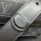 LOUIS VUITTON SOUL TRUNK 19 IN BLACK MONOGRAM ECLIPSE CANVAS