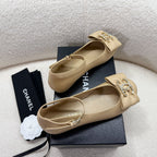 CHANEL MARY JANE SHOES IN TORTILLA BROWN LAMBSKIN