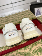GUCCI RE-WEB SNEAKER FOR COUPLE WHITE