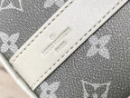 LOUIS VUITTON KEEPALL BANDOULIÈRE 25 IN GRAY MONOGRAM GRADIENT CANVAS